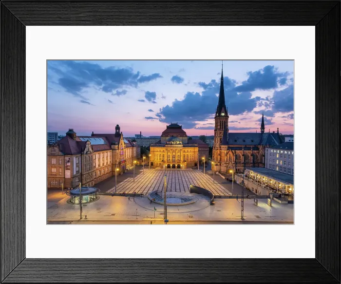 Framed Print : Opernhaus (Opera House), Theaterplatz, Chemnitz, Saxony, Germany Framed Print : Opernhaus (Opera House), Theaterplatz, Chemnitz, Saxony, Germany