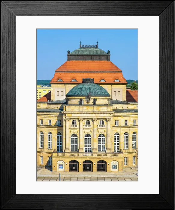 Framed Print : Opernhaus (Opera House), Theaterplatz, Chemnitz, Saxony, Germany Framed Print : Opernhaus (Opera House), Theaterplatz, Chemnitz, Saxony, Germany