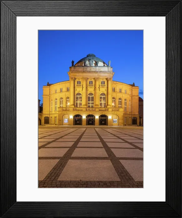 Framed Print : Opernhaus (Opera House), Theaterplatz, Chemnitz, Saxony, Germany Framed Print : Opernhaus (Opera House), Theaterplatz, Chemnitz, Saxony, Germany