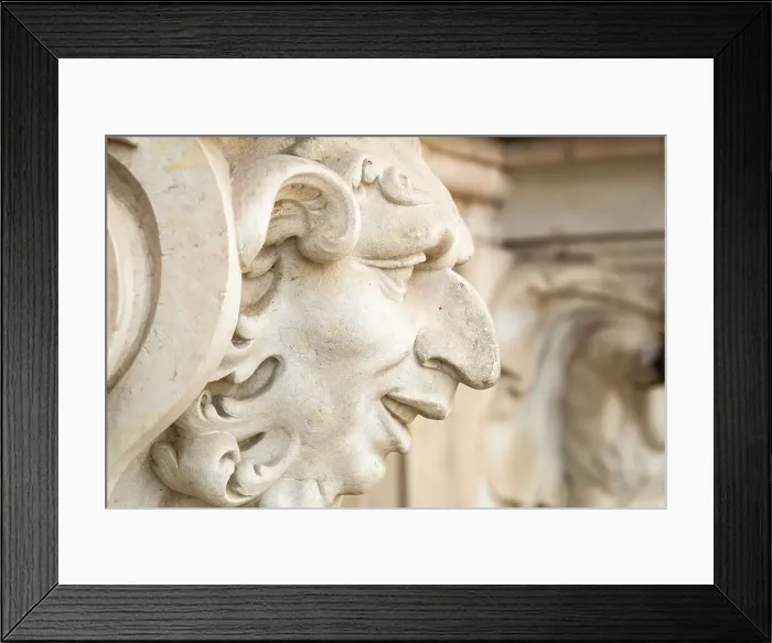 Framed Print : Carved stone figures, Zwinger Palace, Dresden, Saxony, Germany Framed Print : Carved stone figures, Zwinger Palace, Dresden, Saxony, Germany
