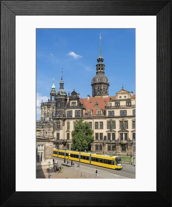 Framed Print : Residenzschloss (Dresden Castle), Dresden, Saxony, Germany