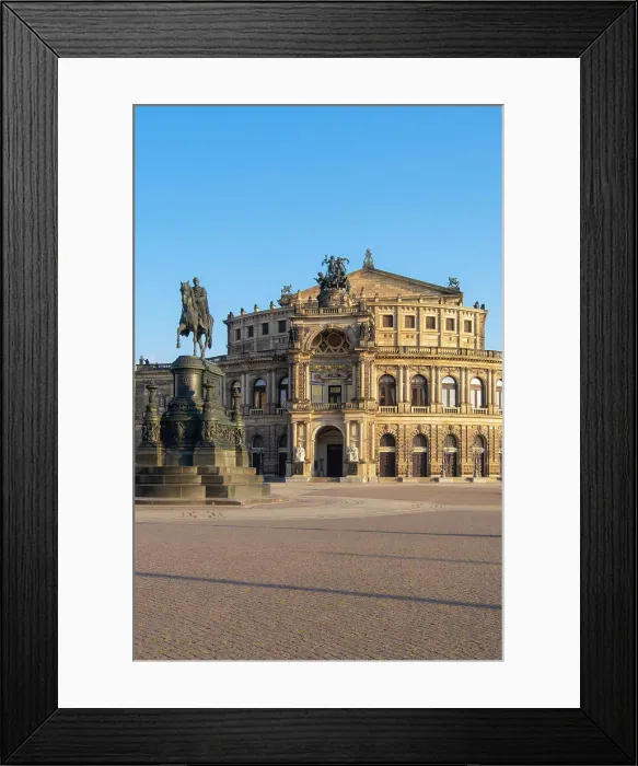 Framed Print : Semperoper Dresden (Opera House), Dresden, Saxony, Germany Framed Print : Semperoper Dresden (Opera House), Dresden, Saxony, Germany
