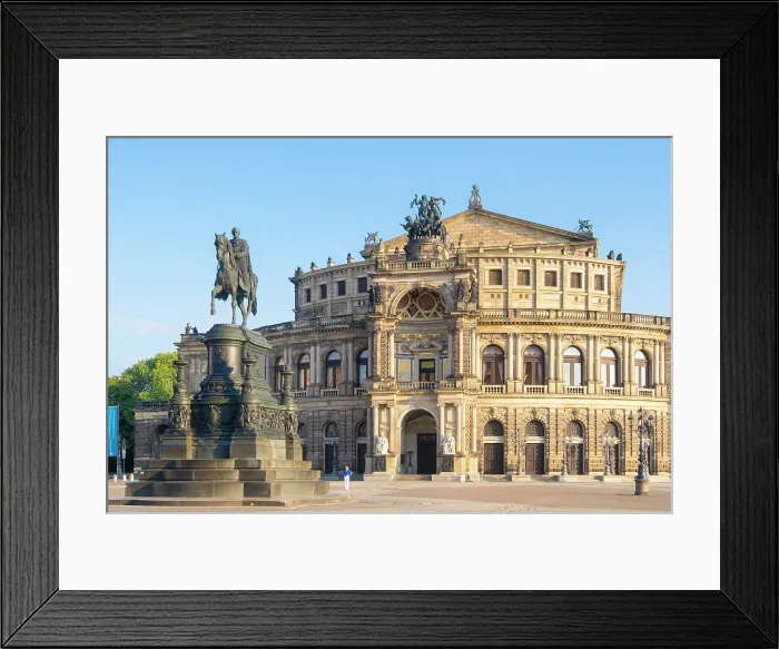 Framed Print : Semperoper Dresden (Opera House), Dresden, Saxony, Germany Framed Print : Semperoper Dresden (Opera House), Dresden, Saxony, Germany