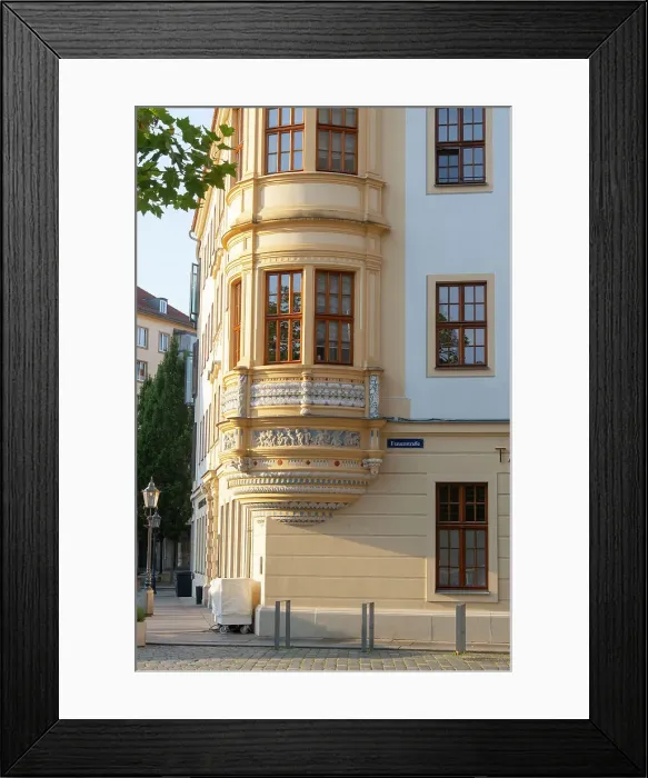 Framed Print : Building on Neumarkt, Dresden, Saxony, Germany Framed Print : Building on Neumarkt, Dresden, Saxony, Germany