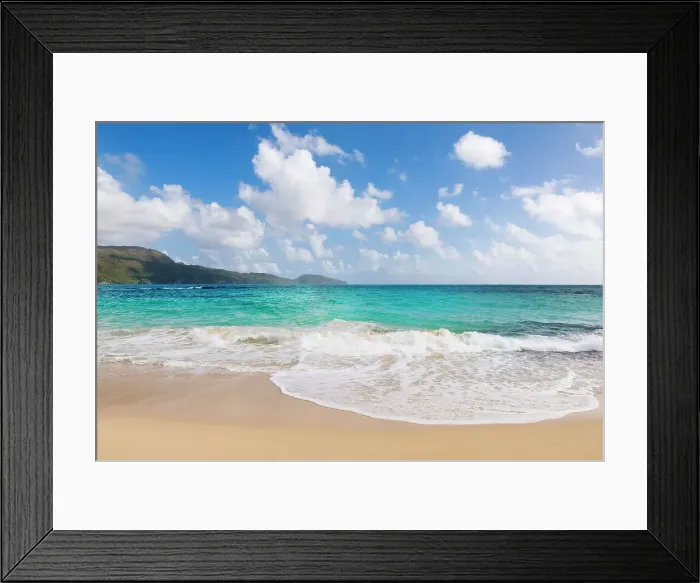 Framed Print : Playa Rincon, Samana, Dominican Republic Framed Print : Playa Rincon, Samana, Dominican Republic
