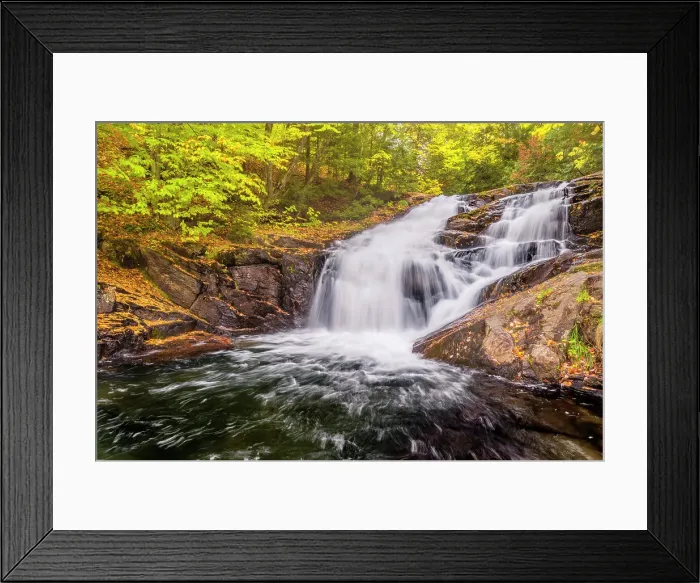 Framed Print : Hatchery Falls in Autumn on the Skeleton River, Muskoka, Ontario, Canada Framed Print : Hatchery Falls in Autumn on the Skeleton River, Muskoka, Ontario, Canada