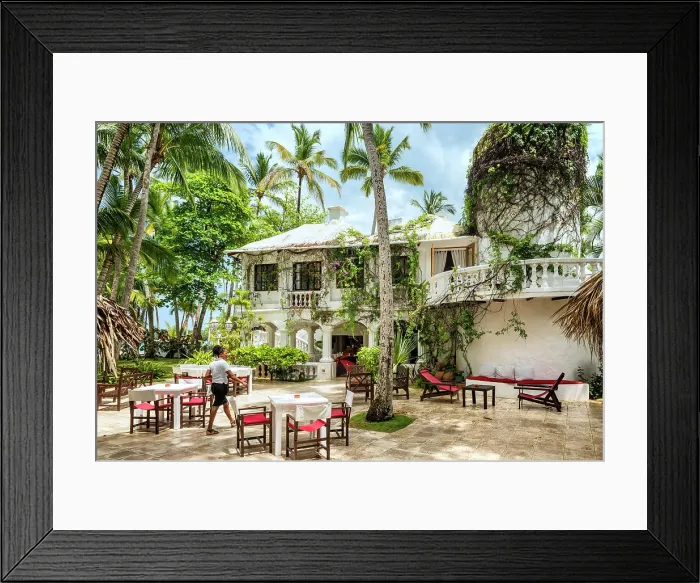 Framed Print : Hotel Atlantis, Las Terrenas, Samana, Dominican Republic Framed Print : Hotel Atlantis, Las Terrenas, Samana, Dominican Republic