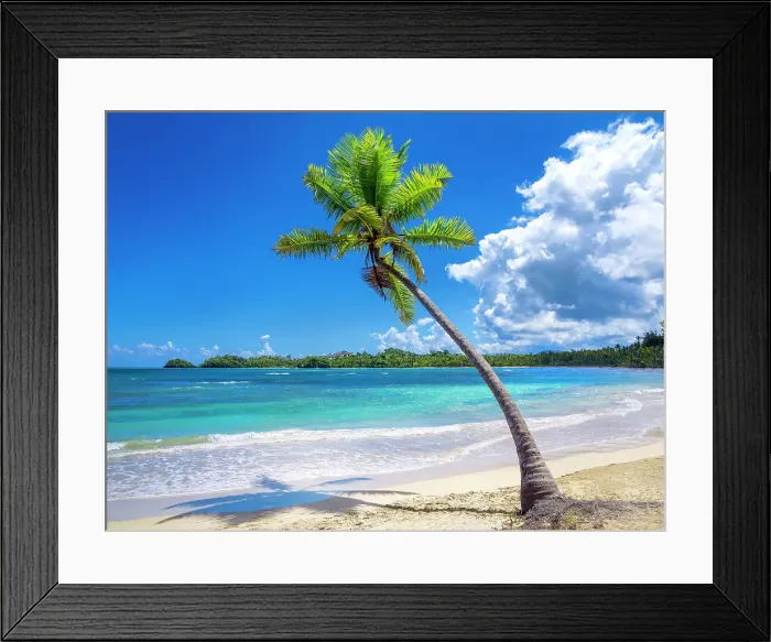 Framed Print : Las Terrenas, Playa Bonita, Dominican Republic Framed Print : Las Terrenas, Playa Bonita, Dominican Republic