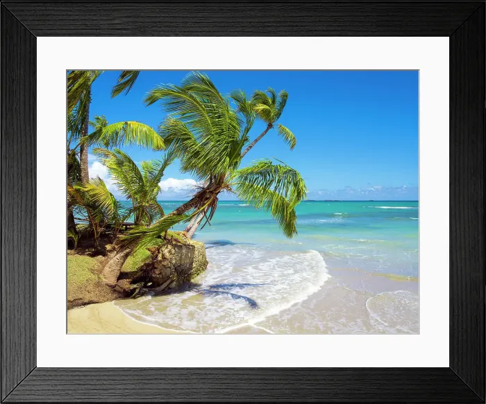 Framed Print : Las Terrenas, Playa Bonita, Dominican Republic Framed Print : Las Terrenas, Playa Bonita, Dominican Republic