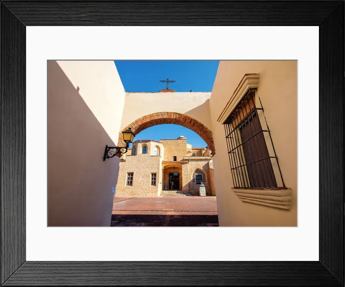 Framed Print : Basilica Cathedral of Santa Maria la Menor, Santo Domingo, Dominican Republic Framed Print : Basilica Cathedral of Santa Maria la Menor, Santo Domingo, Dominican Republic