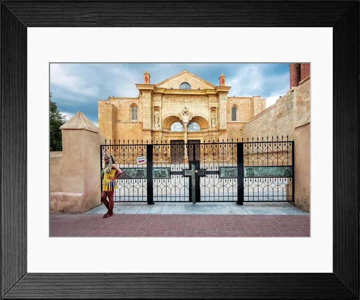 Framed Print : Basilica Cathedral de Santa Maria la Menor, Santo Domingo, Zona Colonial, Dominican Republic Framed Print : Basilica Cathedral de Santa Maria la Menor, Santo Domingo, Zona Colonial, Dominican Republic