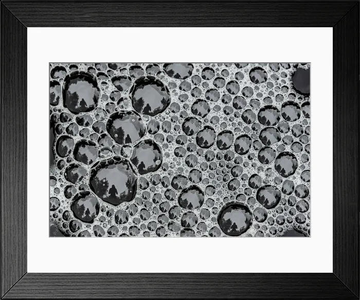 Framed Print : Bubbles in the Rosseau River, Muskoka, Ontario, Canada Framed Print : Bubbles in the Rosseau River, Muskoka, Ontario, Canada