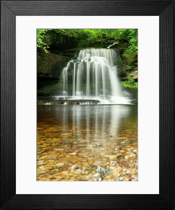 Framed Print : Caldron Falls, West Burton, Yorkshire Dales National Park, England Framed Print : Caldron Falls, West Burton, Yorkshire Dales National Park, England
