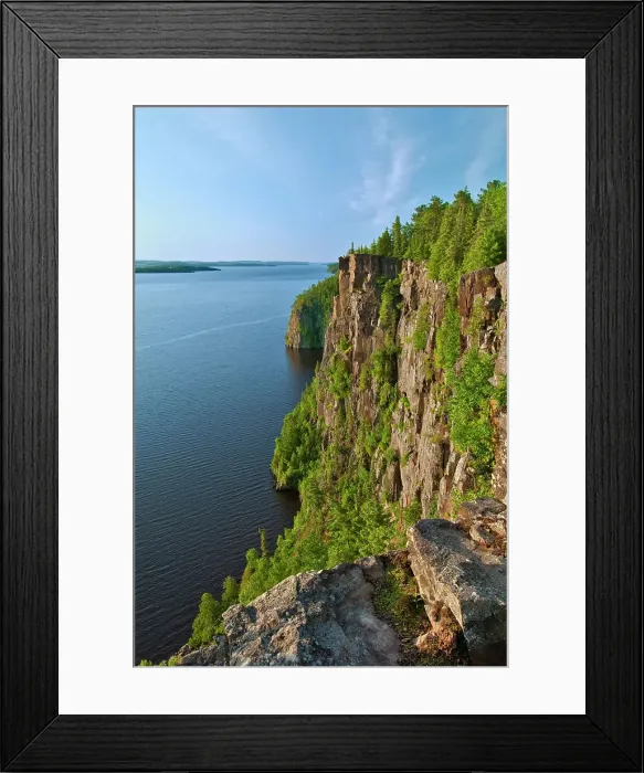 Framed Print : Devil's Rock on the shore of Lake Temiskaming near Cobalt, Ontario, Canada Framed Print : Devil's Rock on the shore of Lake Temiskaming near Cobalt, Ontario, Canada