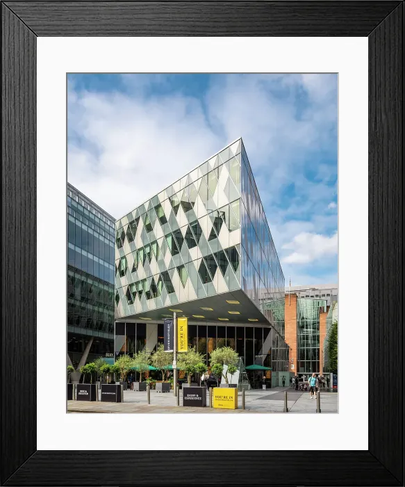 Framed Print : 1 The Avenue, Spinningfields, Manchester, Lancashire, England, United Kingdom, Europe Framed Print : 1 The Avenue, Spinningfields, Manchester, Lancashire, England, United Kingdom, Europe