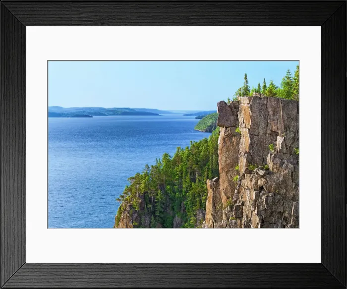 Framed Print : Devil's Rock on the shore of Lake Temiskaming near Cobalt, Ontario, Canada Framed Print : Devil's Rock on the shore of Lake Temiskaming near Cobalt, Ontario, Canada
