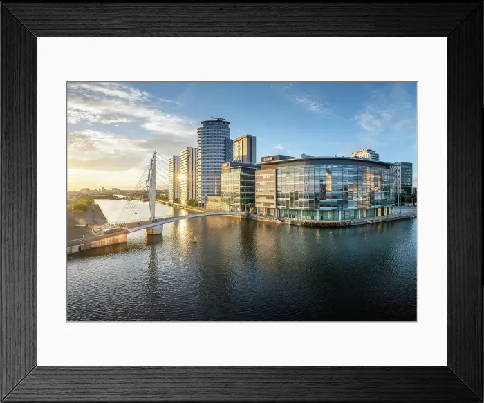 Framed Print : Media City, Salford Quays, Manchester, Lancashire, England, United Kingdom, Europe Framed Print : Media City, Salford Quays, Manchester, Lancashire, England, United Kingdom, Europe