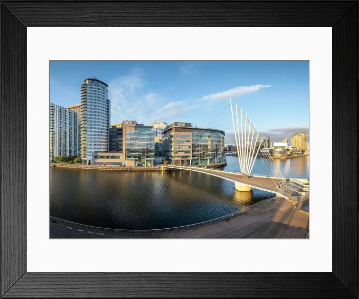 Framed Print : Media City, Salford Quays, Manchester, Lancashire, England, United Kingdom, Europe Framed Print : Media City, Salford Quays, Manchester, Lancashire, England, United Kingdom, Europe