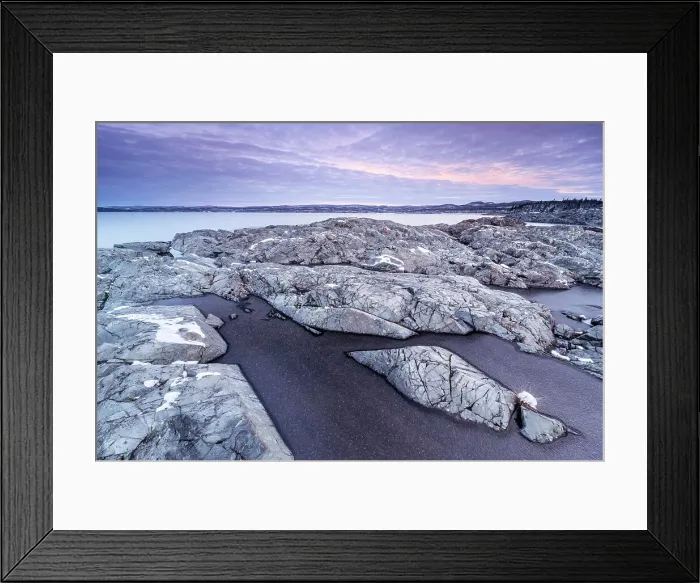 Framed Print : An early winter day on Lake Superior near Wawa, Ontario Framed Print : An early winter day on Lake Superior near Wawa, Ontario