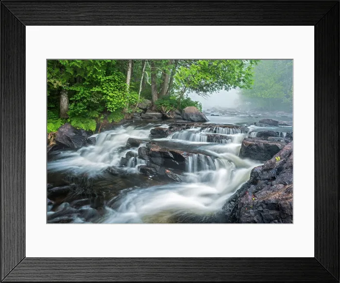 Framed Print : Petawawa River in Algonquin Provincial Park, Ontario, Canada