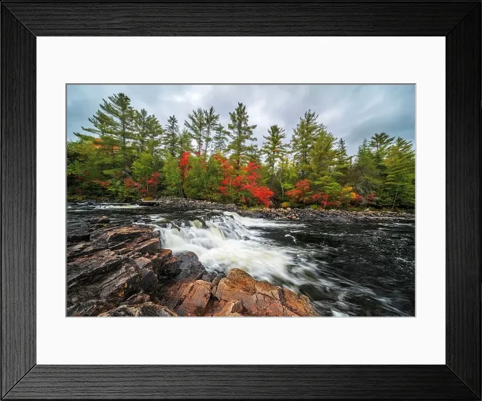 Framed Print : Autumn on the Petawawa River in Algonquin Provincial Park, Ontario, Canada Framed Print : Autumn on the Petawawa River in Algonquin Provincial Park, Ontario, Canada