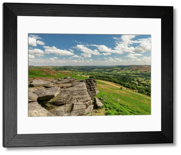 Framed Print : Bamford Edge, Peak District National Park, Derbyshire, England Framed Print : Bamford Edge, Peak District National Park, Derbyshire, England