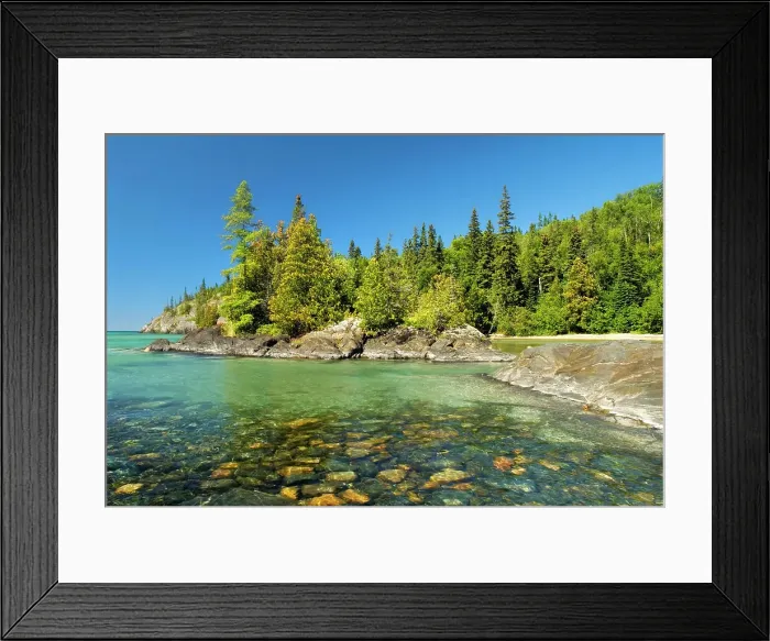 Framed Print : Playter Harbour on Lake Superior in Pukaskwa National Park, Marathon, Ontario, Canada Framed Print : Playter Harbour on Lake Superior in Pukaskwa National Park, Marathon, Ontario, Canada