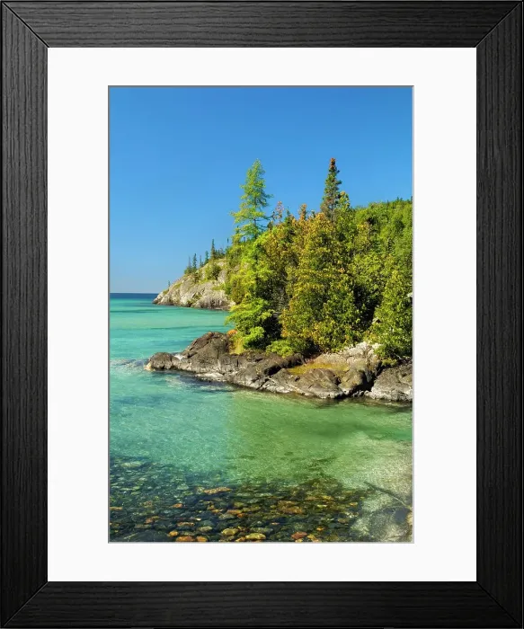 Framed Print : Playter Harbour on Lake Superior in Pukaskwa National Park, Marathon, Ontario, Canada Framed Print : Playter Harbour on Lake Superior in Pukaskwa National Park, Marathon, Ontario, Canada
