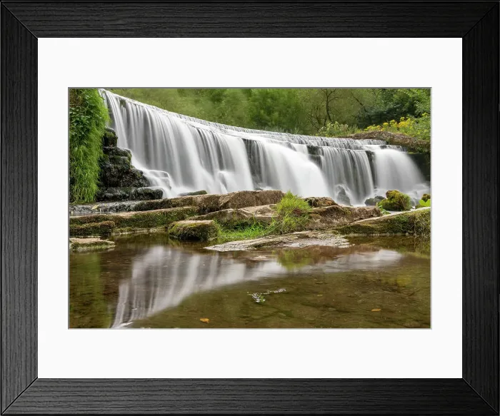 Framed Print : Monsal Dale Weir, Peak District National Park, Derbyshire, England Framed Print : Monsal Dale Weir, Peak District National Park, Derbyshire, England