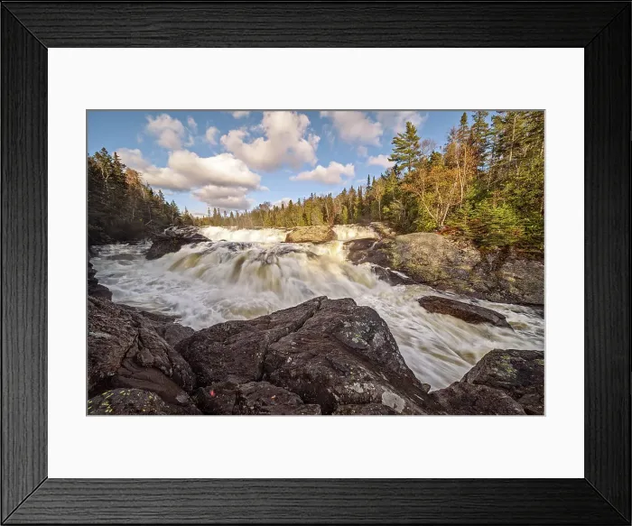 Framed Print : Sand River, Lake Superior Provincial Park, Ontario, Canada