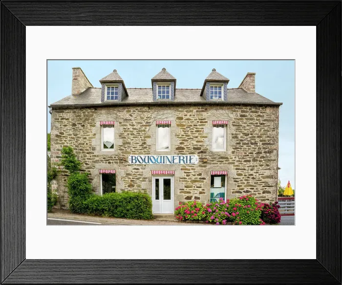 Framed Print : Bouquinerie, Bretagne, Brittany, France Framed Print : Bouquinerie, Bretagne, Brittany, France