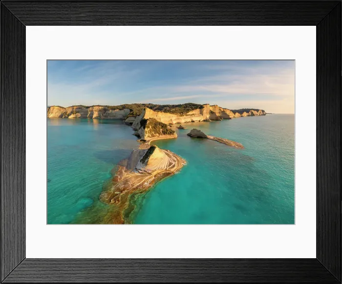 Framed Print : Cap Drastis, Corfu Island, Ionian Islands, Greece Framed Print : Cap Drastis, Corfu Island, Ionian Islands, Greece