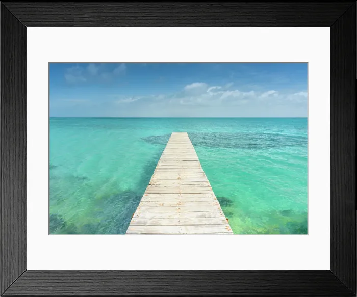 Framed Print : Turquoise sea with jetty, Notos Beach, Corfu Island, Ionian Islands, Ionian Sea, Greece Framed Print : Turquoise sea with jetty, Notos Beach, Corfu Island, Ionian Islands, Ionian Sea, Greece