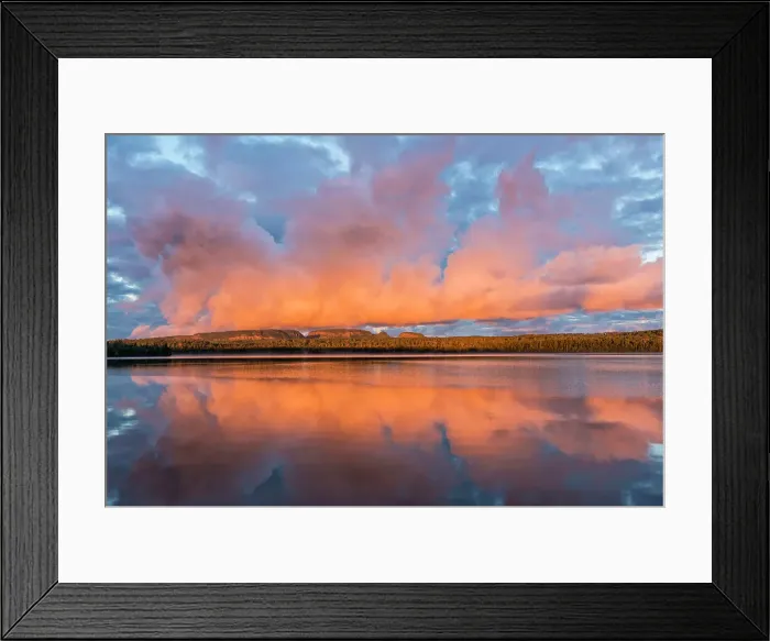 Framed Print : Daybreak on Marie Louise Lake in Sleeping Giant Provincial Park, Ontario, Canada Framed Print : Daybreak on Marie Louise Lake in Sleeping Giant Provincial Park, Ontario, Canada