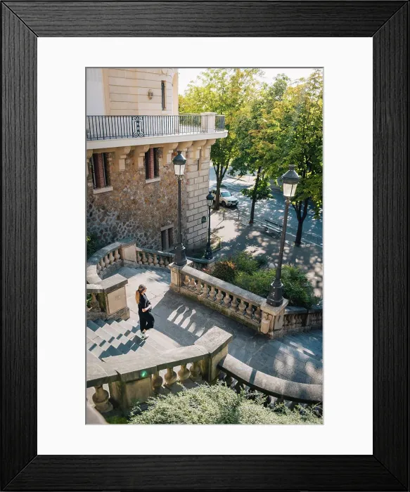 Framed Print : Montmartre, Paris, Ile de France, France