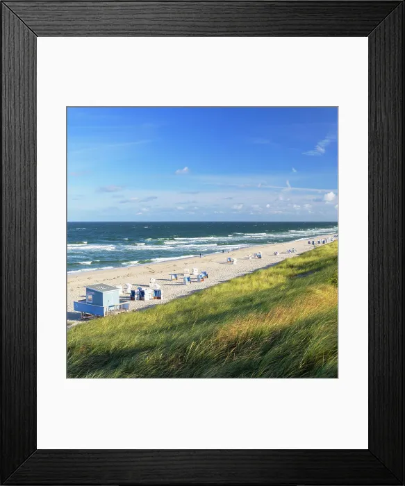 Framed Print : Hornum Weststrand, Sylt, Schleswig Holstein, Germany Framed Print : Hornum Weststrand, Sylt, Schleswig Holstein, Germany