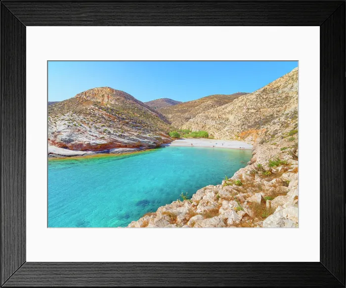 Framed Print : Livadaki beach, Folegandros Island, Cyclades Islands, Greece Framed Print : Livadaki beach, Folegandros Island, Cyclades Islands, Greece