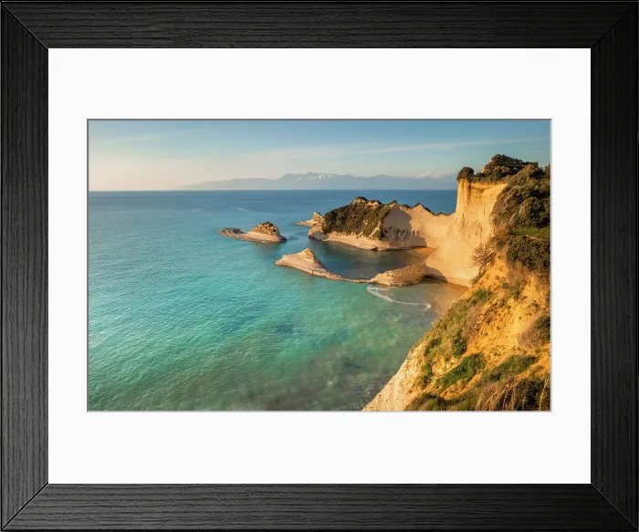 Framed Print : Cap Drastis, Corfu Island, Ionian Islands, Greece Framed Print : Cap Drastis, Corfu Island, Ionian Islands, Greece