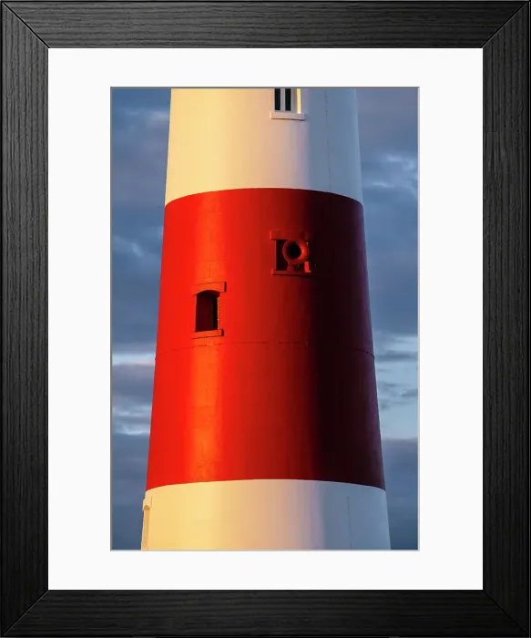 Framed Print : Portland Bill at sunset, Dorset, England, UK