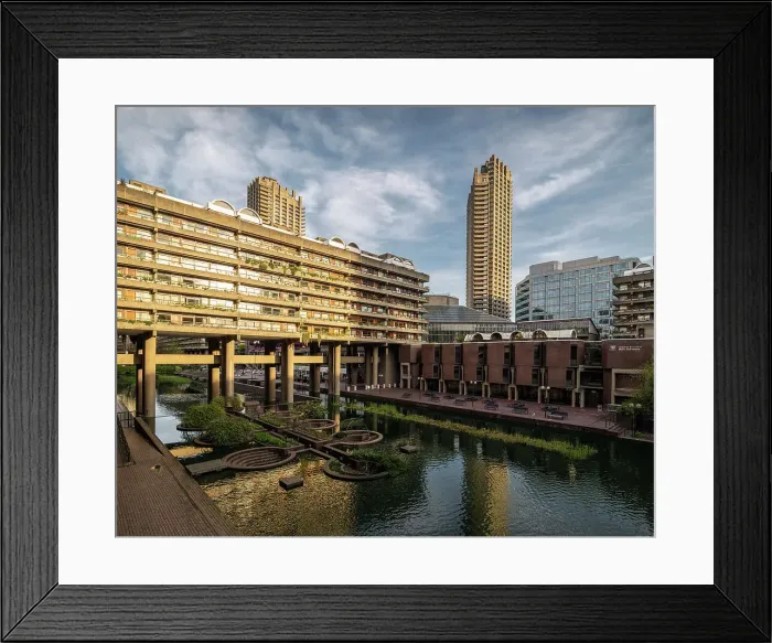 Framed Print : Barbican Estate, City of London, England, UK Framed Print : Barbican Estate, City of London, England, UK