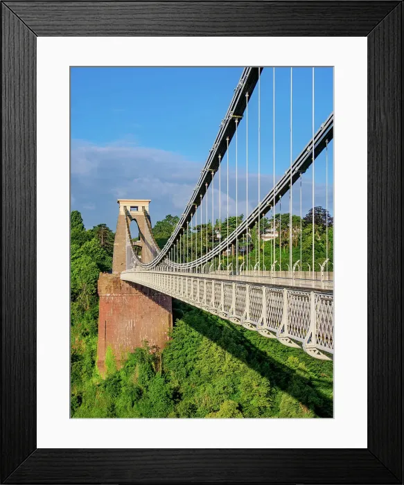 Framed Print : Clifton Suspension Bridge, Bristol, England, United Kingdom Framed Print : Clifton Suspension Bridge, Bristol, England, United Kingdom