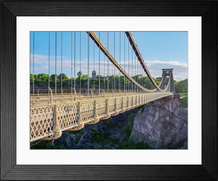 Framed Print : Clifton Suspension Bridge, Bristol, England, United Kingdom Framed Print : Clifton Suspension Bridge, Bristol, England, United Kingdom
