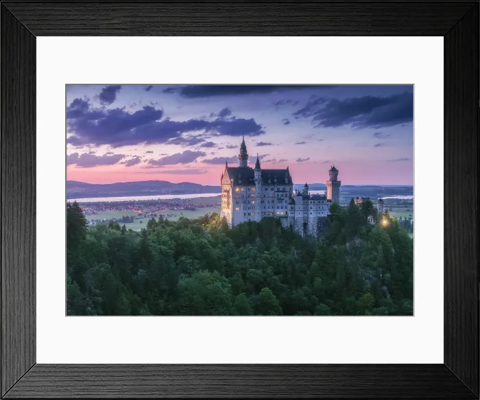 Framed Print : Neuschwanstein Castle, Fussen, Bavaria, Germany Framed Print : Neuschwanstein Castle, Fussen, Bavaria, Germany