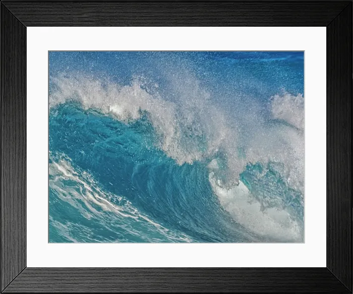 Framed Print : Waves on the Caribbean Sea on Grand Cayman, Cayman Islands, British West Indies Framed Print : Waves on the Caribbean Sea on Grand Cayman, Cayman Islands, British West Indies