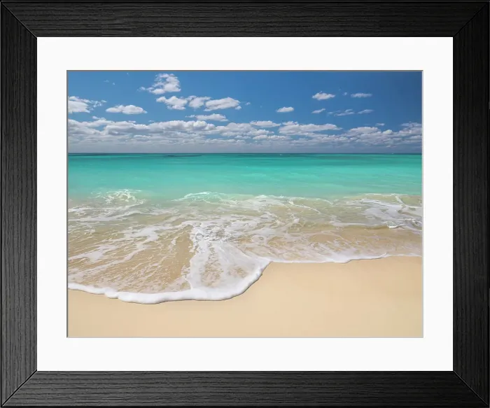 Framed Print : The Caribbean Sea at Seven Mile Beach on Grand Cayman, Cayman Islands, British West Indies Framed Print : The Caribbean Sea at Seven Mile Beach on Grand Cayman, Cayman Islands, British West Indies