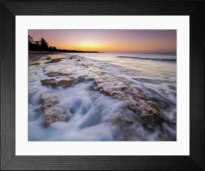 Framed Print : Sunrise on the Caribbean Sea at Spotts Beach on Grand Cayman, Cayman Islands, British West Indies Framed Print : Sunrise on the Caribbean Sea at Spotts Beach on Grand Cayman, Cayman Islands, British West Indies