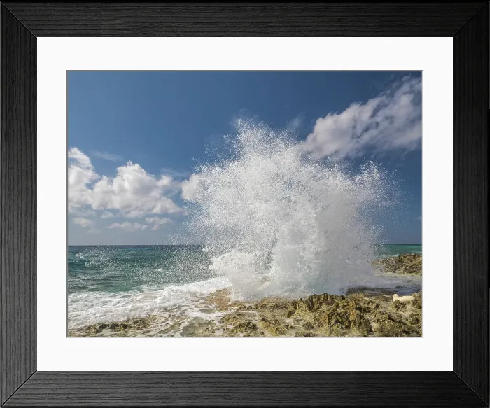 Framed Print : Blowholes, Grand Cayman, Cayman Islands, British West Indies Framed Print : Blowholes, Grand Cayman, Cayman Islands, British West Indies