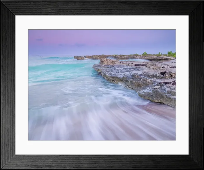 Framed Print : Daybreak at Smith's Cove, Grand Cayman, Cayman Islands, British West Indies