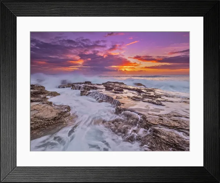 Framed Print : Sunset on the Caribbean Sea along the rugged ironshore of Grand Cayman, Cayman Islands, British West Indies Framed Print : Sunset on the Caribbean Sea along the rugged ironshore of Grand Cayman, Cayman Islands, British West Indies