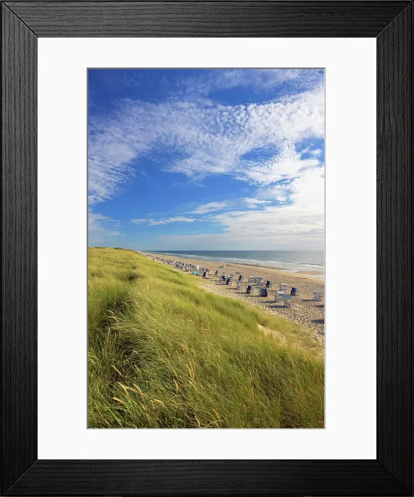 Framed Print : Rantum beach, Sylt, Schleswig Holstein, Germany Framed Print : Rantum beach, Sylt, Schleswig Holstein, Germany